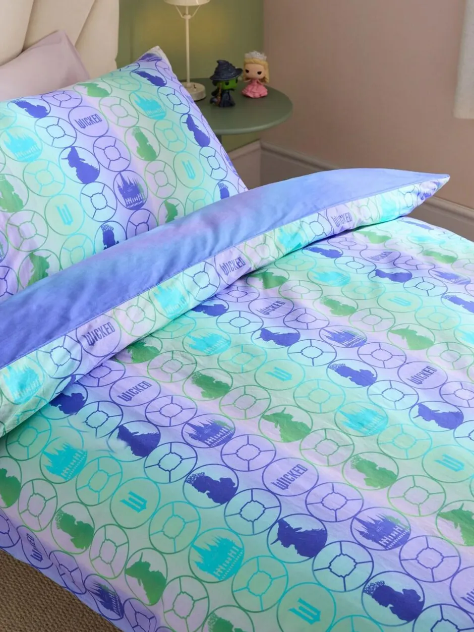 Next Purple/Blue Wicked Duvet Cover and Pillowcase Set Discount