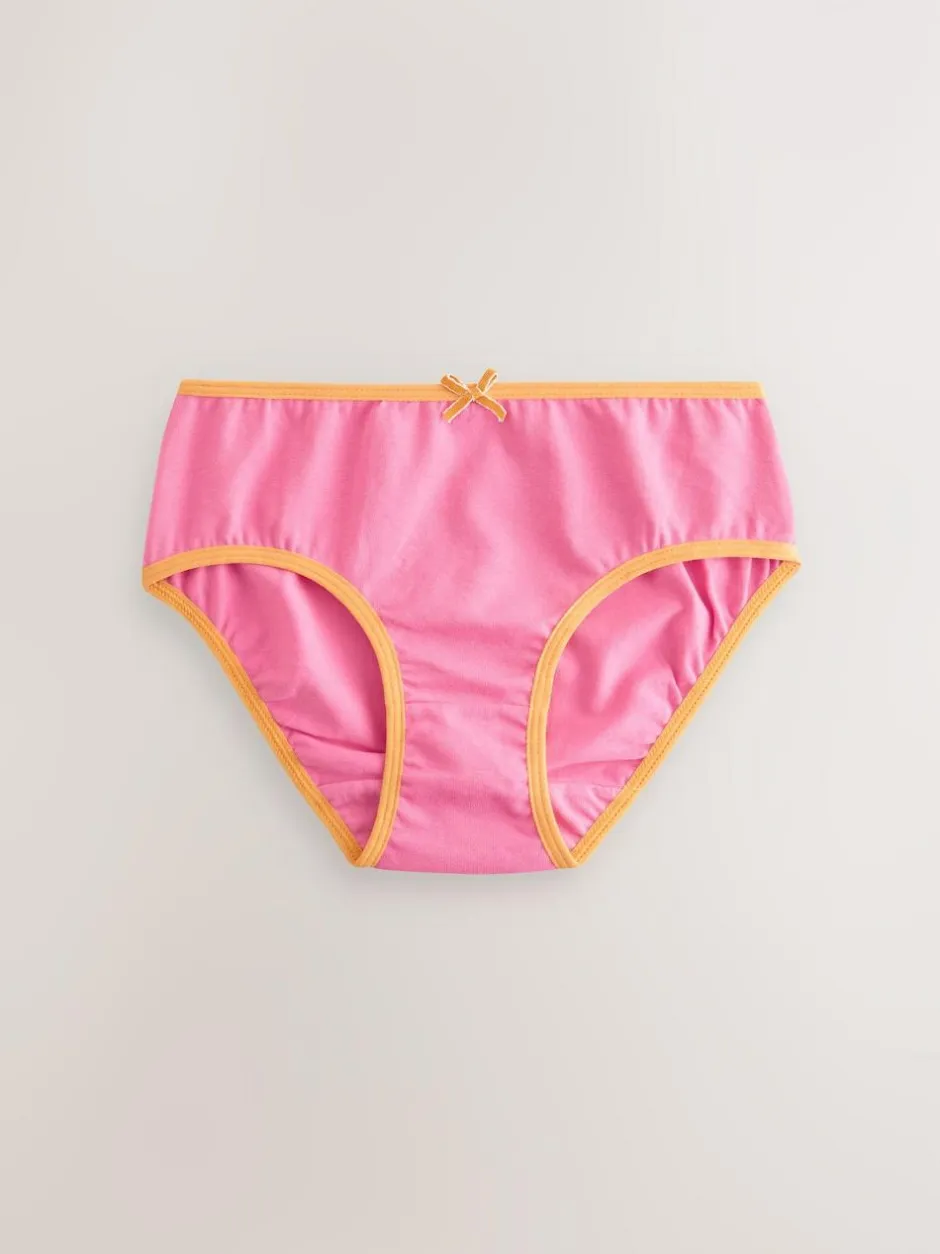 Next Purple/Orange Briefs 7 Pack (1.5-16yrs) Outlet