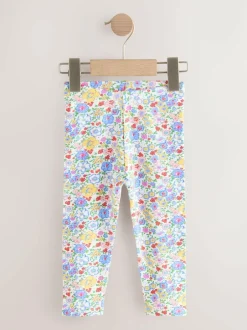 Next Leggings 3 Pack (3mths-7yrs) Purple/Pink Clearance