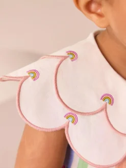 Next Collared Summer Dress (3mths-7yrs) Rainbow Sale