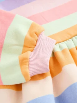 Next Rainbow Striped Sweat Dress (3mths-7yrs) Best