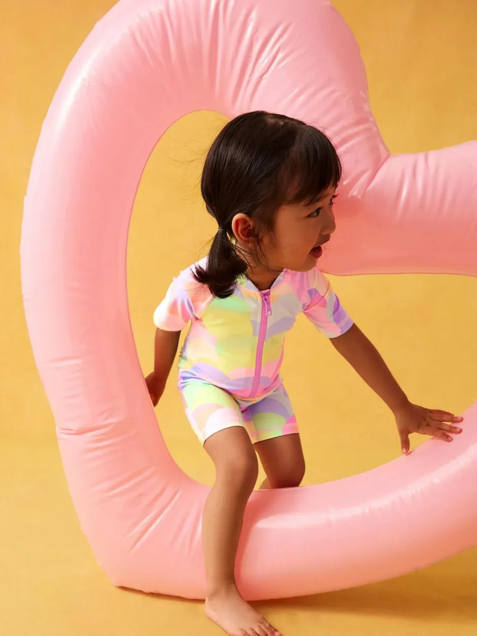 Next Rainbow Wave Sunsafe Swimsuit (3mths-10yrs) New