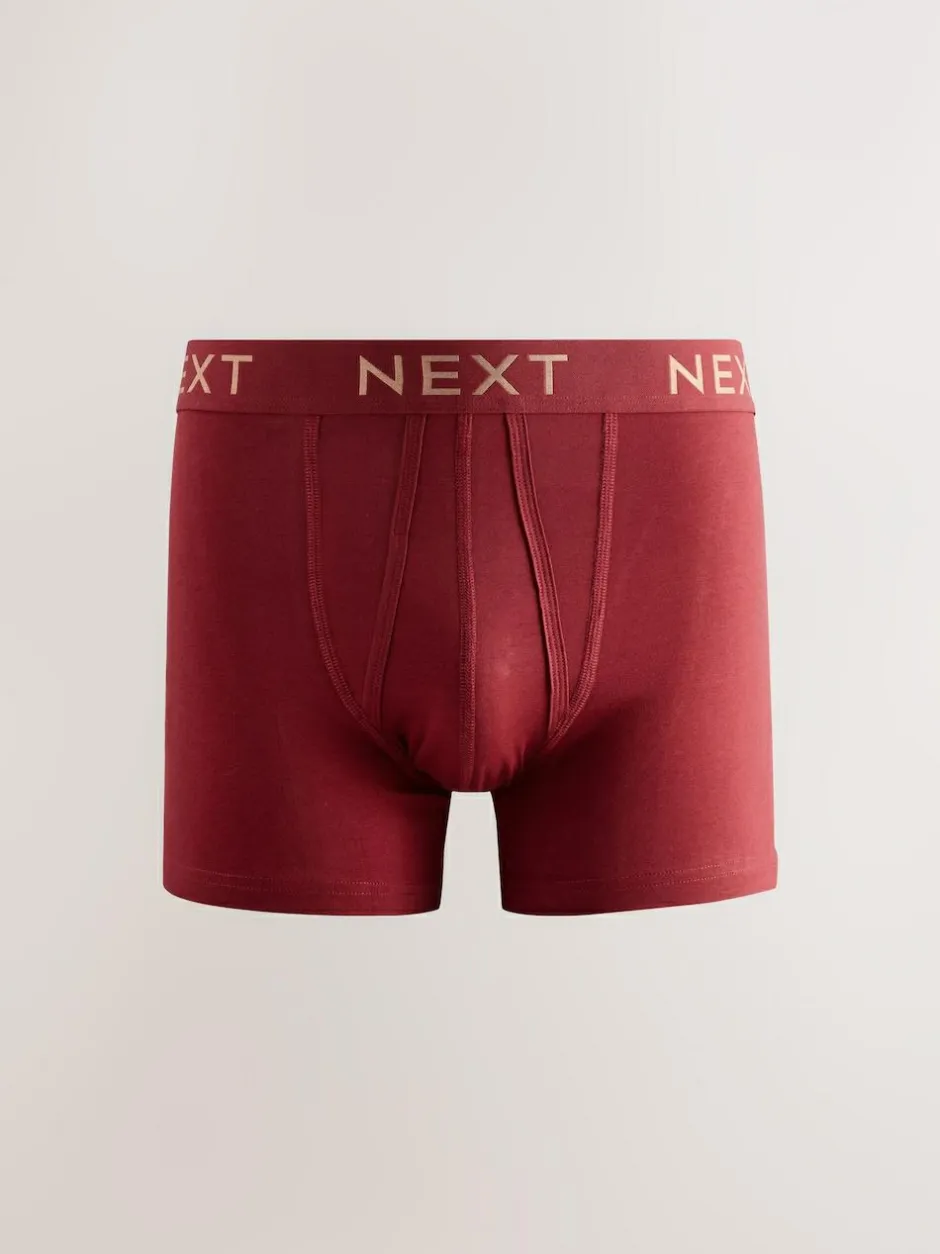 Next Red 10 pack A-Front Boxers