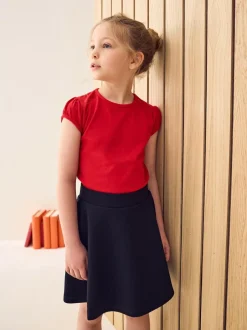Next Red 2 Pack Puff Sleeve T-Shirts (3-16yrs) Best