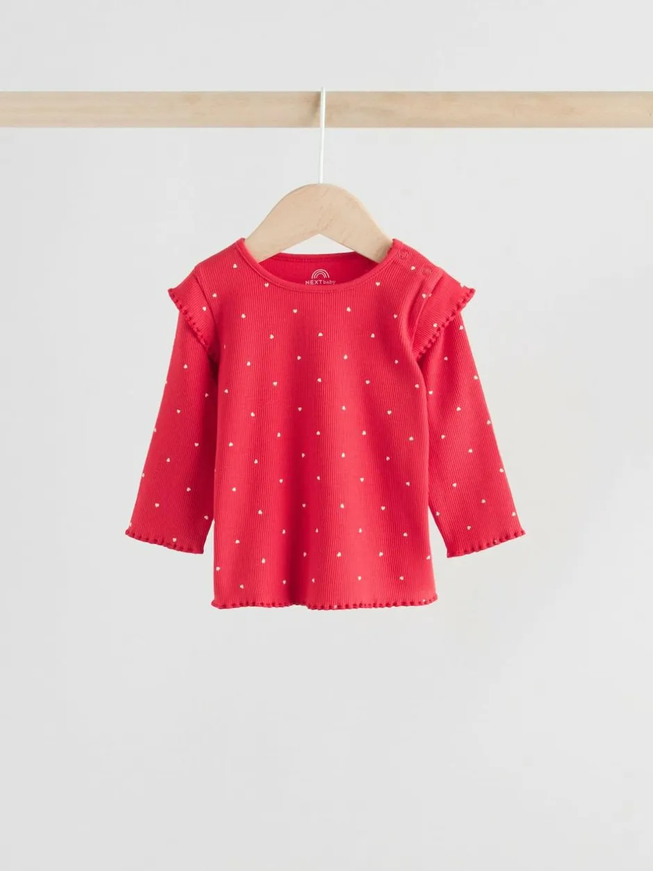 Next Baby Top and Leggings 2 Piece Set (0mths-2yrs) Red Outlet