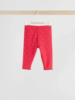 Next Baby Top and Leggings 2 Piece Set (0mths-2yrs) Red Outlet