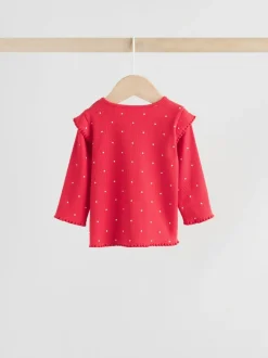 Next Baby Top and Leggings 2 Piece Set (0mths-2yrs) Red Outlet