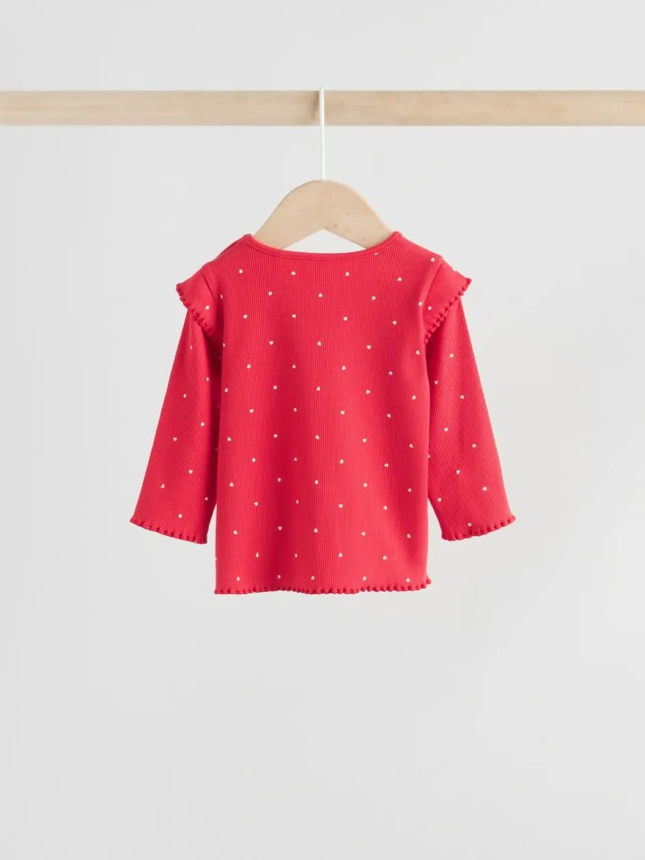 Next Baby Top and Leggings 2 Piece Set (0mths-2yrs) Red Outlet