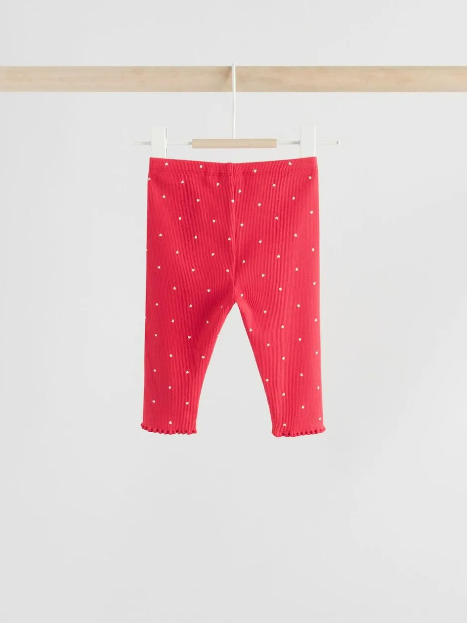 Next Baby Top and Leggings 2 Piece Set (0mths-2yrs) Red Outlet