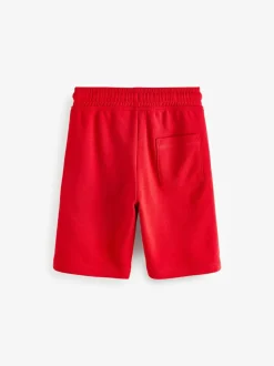 Next Red Bright Regular Fit Basic Shorts (3-16yrs) Best