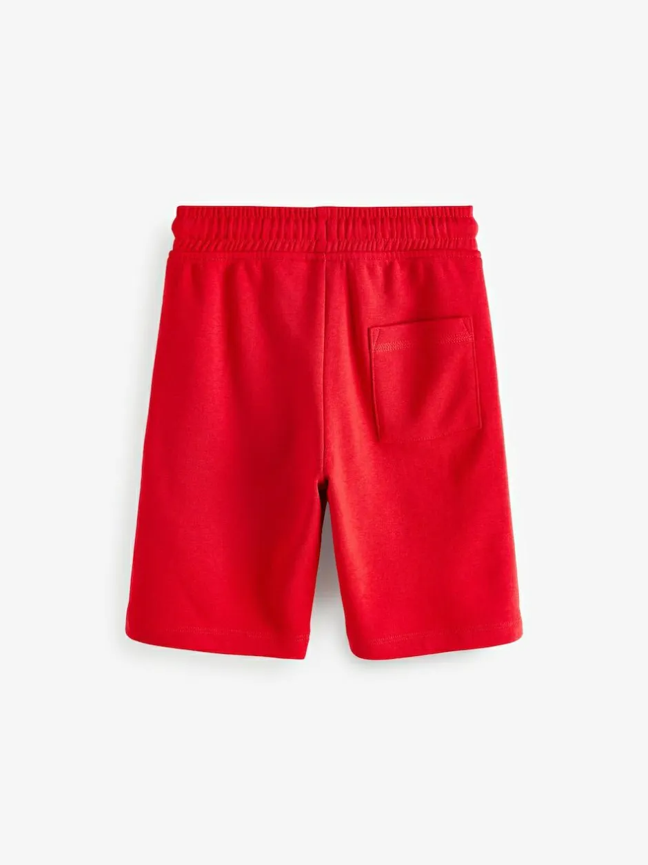 Next Red Bright Regular Fit Basic Shorts (3-16yrs) Best
