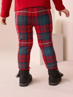Next Red Check Leggings (3mths-7yrs) Hot