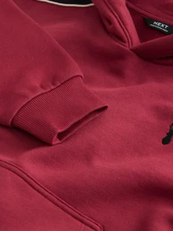 Next Colourblock Hoodie (3-16yrs) Red Clearance