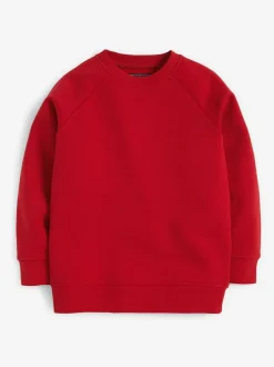 Next Crew Neck School Sweater (3-16yrs) Red Online