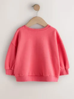 Next Red Dog Crew Neck Sweatshirt (3mths-7yrs)