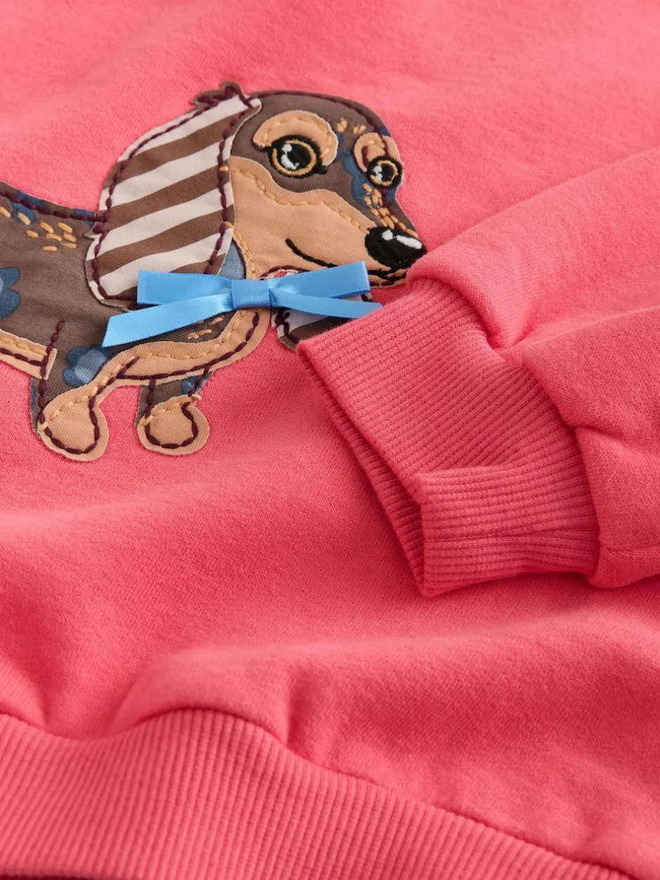 Next Red Dog Crew Neck Sweatshirt (3mths-7yrs)