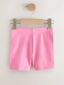 Next Red Hearts Cycle Shorts 3 Pack (3mths-7yrs) New