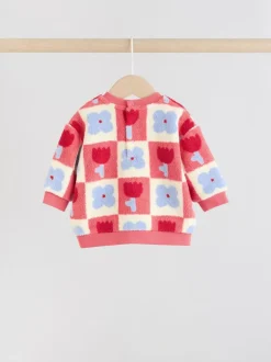 Next Baby Fleece Tops and Leggings Set 2 Piece (0mths-2yrs) Red/ Purple Check Best