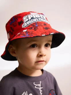 Next Red Spidey Bucket Hat (1-10yrs) Online