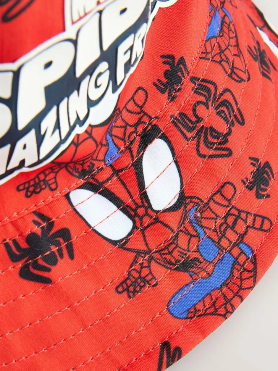 Next Red Spidey Bucket Hat (1-10yrs) Online