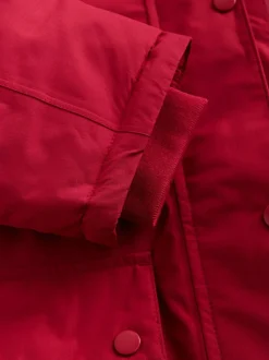 Next Red Waterproof Wadded Coat (4-12yrs) Hot