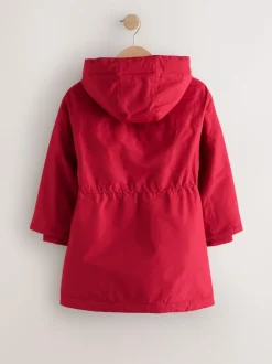 Next Red Waterproof Wadded Coat (4-12yrs) Hot