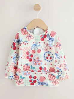 Next Red Weaning And Feeding Sleeved Bib Clearance