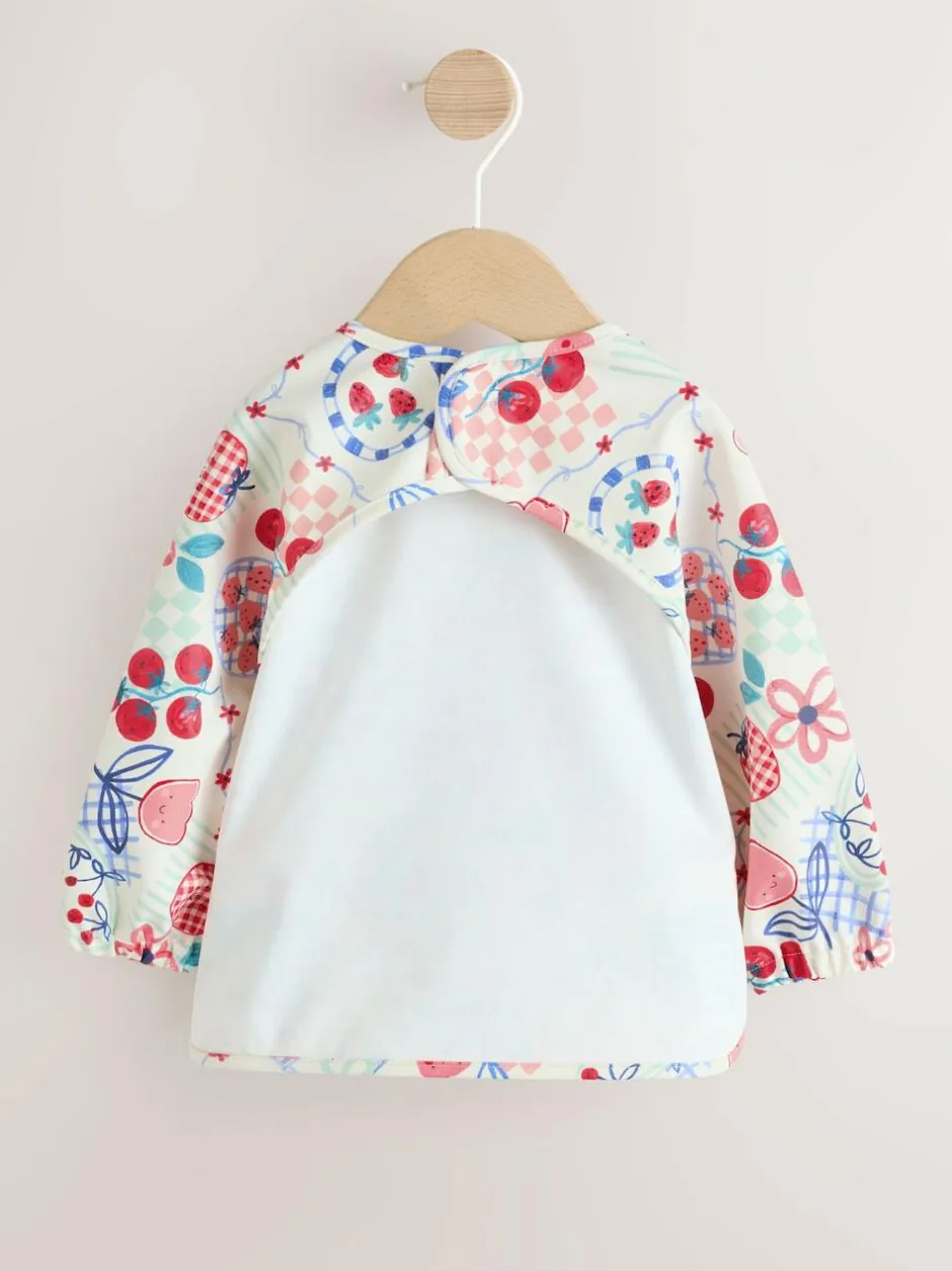 Next Red Weaning And Feeding Sleeved Bib Clearance