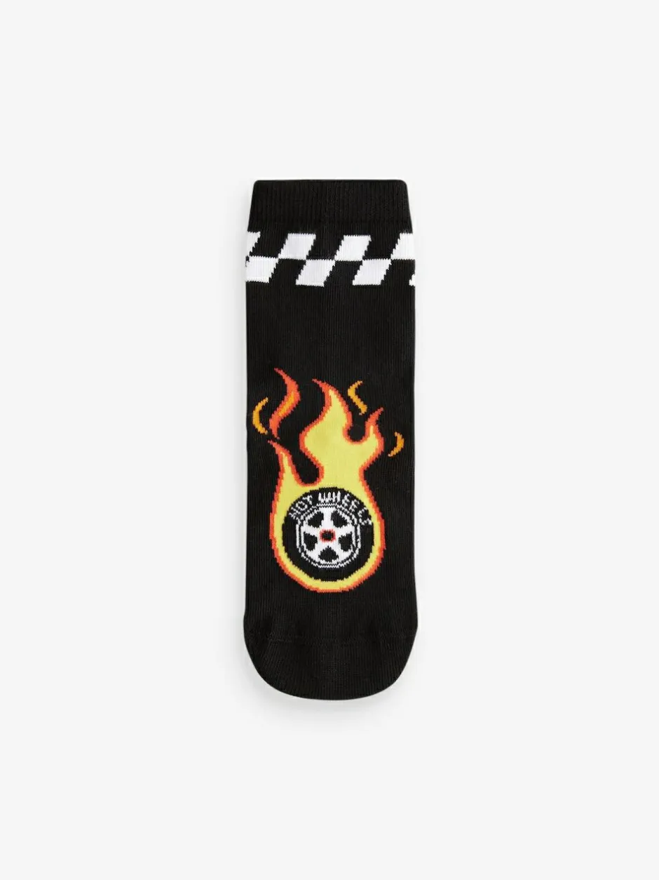 Next Red/Black/Blue Hot Wheels Cotton Rich Socks 3 Pack Online