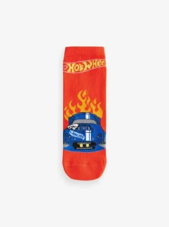 Next Red/Black/Blue Hot Wheels Cotton Rich Socks 3 Pack Online