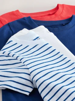 Next T-Shirts 4 Pack (3-16yrs) Red/Blue Best