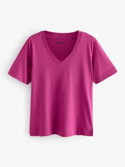 Next Modal Slouch Short Sleeve T-Shirt 3 Pack Red/Teal Online