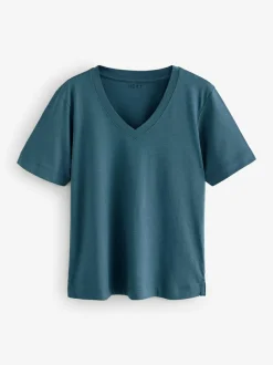 Next Modal Slouch Short Sleeve T-Shirt 3 Pack Red/Teal Online