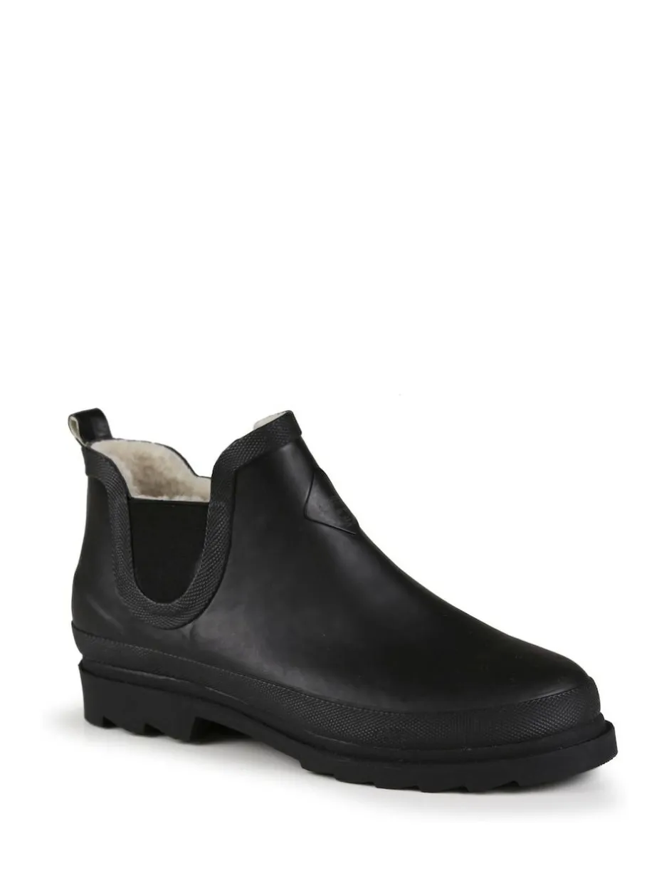 Regatta Black Lady Harper Cosy Ankle Wellies Hot