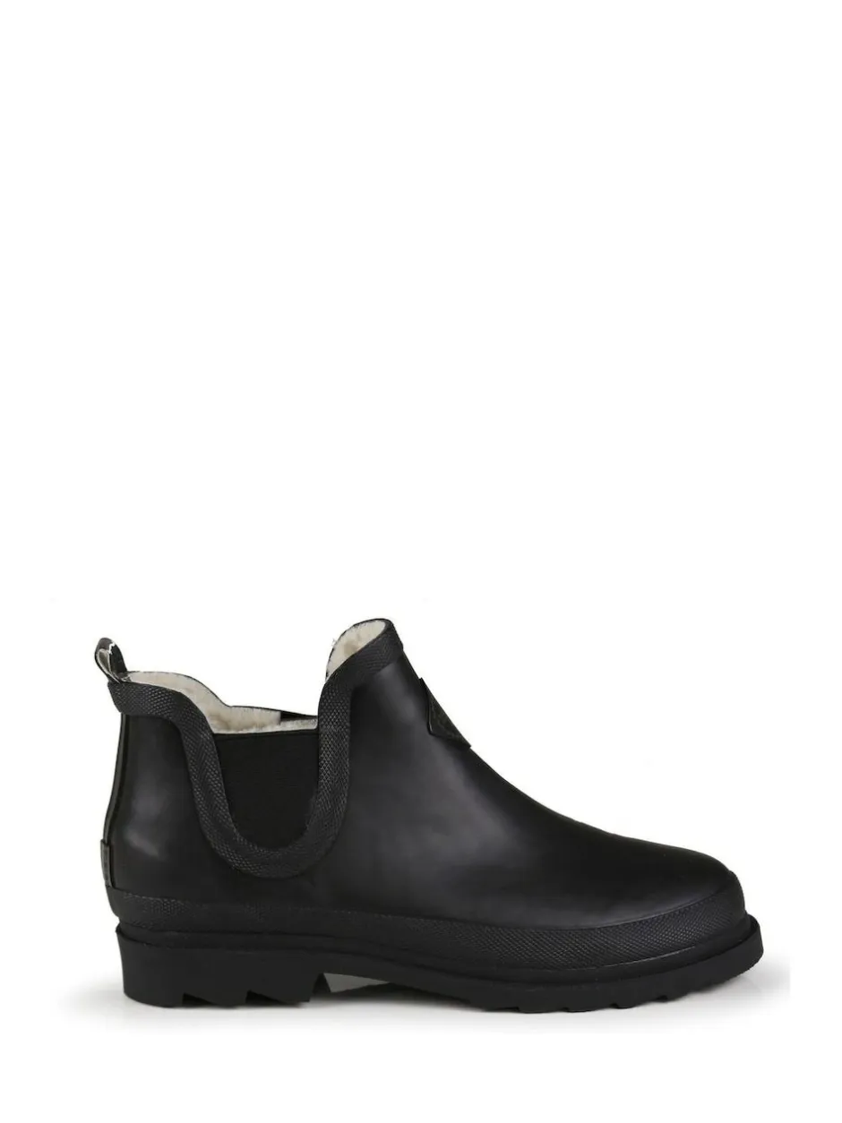 Regatta Black Lady Harper Cosy Ankle Wellies Hot