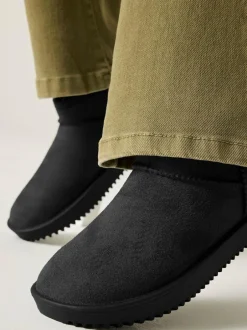 Regatta Risley Short Junior Cosy Lined Waterproof Boots Black New
