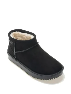 Regatta Risley Short Junior Cosy Lined Waterproof Boots Black New