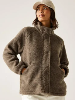 Regatta Emilica Borg Fleece Brown Online
