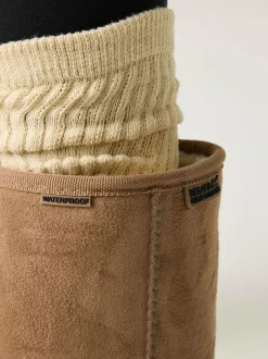 Regatta Brown Risley Mid Length Cosy Faux Fur Lined Waterproof Boots Best