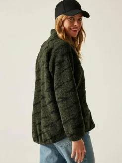 Regatta Frankie Borg Full Zip Fleece Green Best