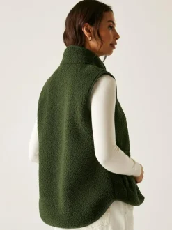 Regatta Frankie Borg Bodywarmer Fleece Green Outlet