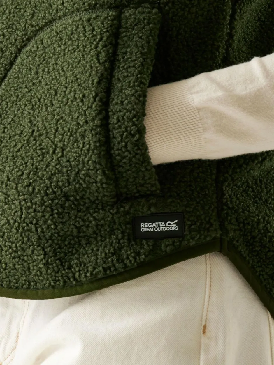 Regatta Frankie Borg Bodywarmer Fleece Green Outlet
