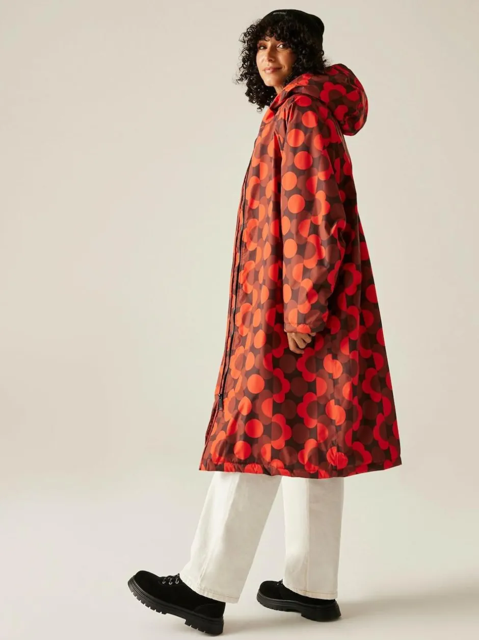 Regatta Hydra Fort Waterproof Orla Changing Robe Red Online