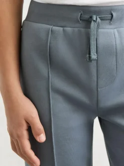 Reiss Premier 3-9 yrs Premium Interlock Drawstring Joggers Airforce Blue Outlet
