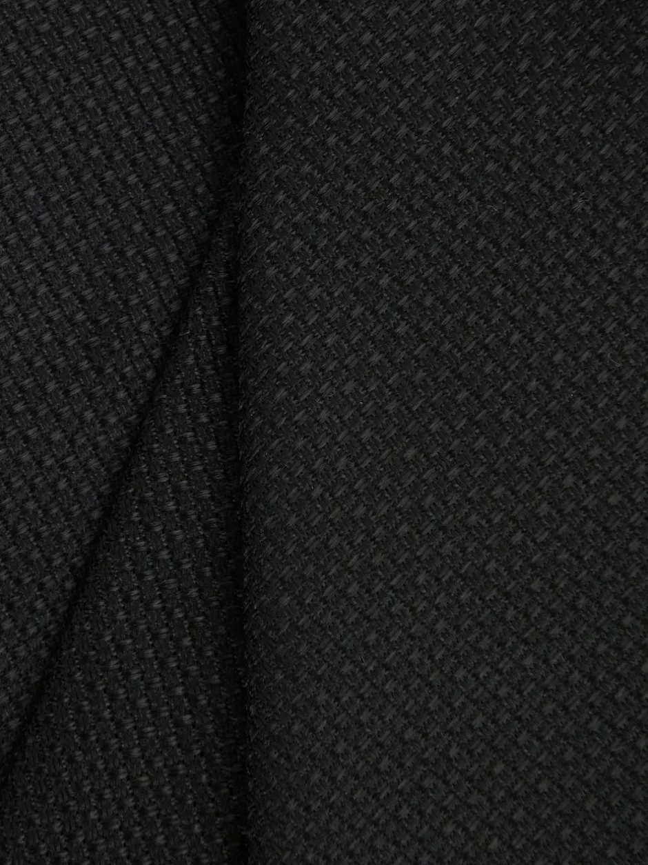 Reiss Ceremony Textured Silk Blend Tie Black Sale