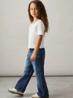 Reiss Blue Carmelle 9-13 yrs Straight-Leg Sailor Jeans Discount