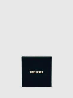 Reiss Pollie Polished Ball Huggie Earrings Gold Outlet
