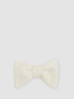 Reiss Ivory Hike Velvet Bow Tie Sale