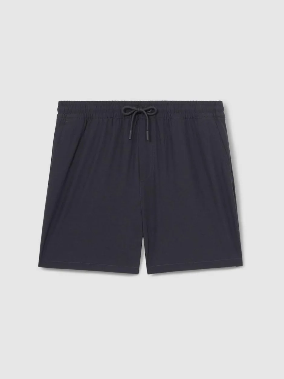 Reiss Navy Cliff Drawstring Swim Shorts Hot