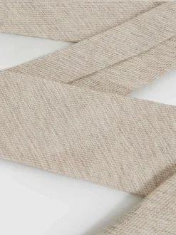 Reiss Donato Wool-Silk Textured Tie Oatmeal Discount